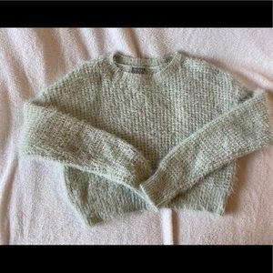 Charlotte Russe mint green sweater